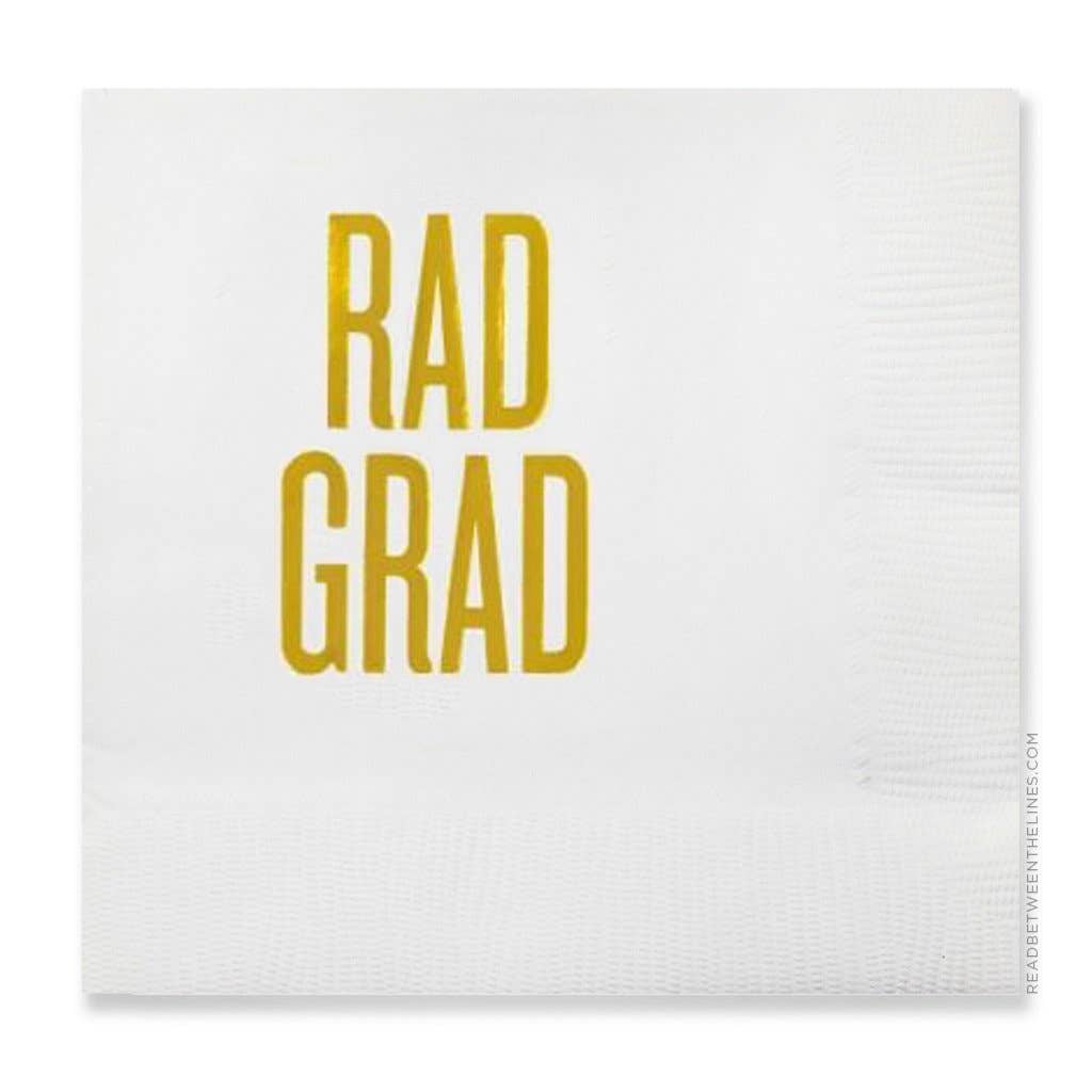 Read Between The Lines® - Wholesale Disposable Napkin - Rad Grad Cocktail Napkins0