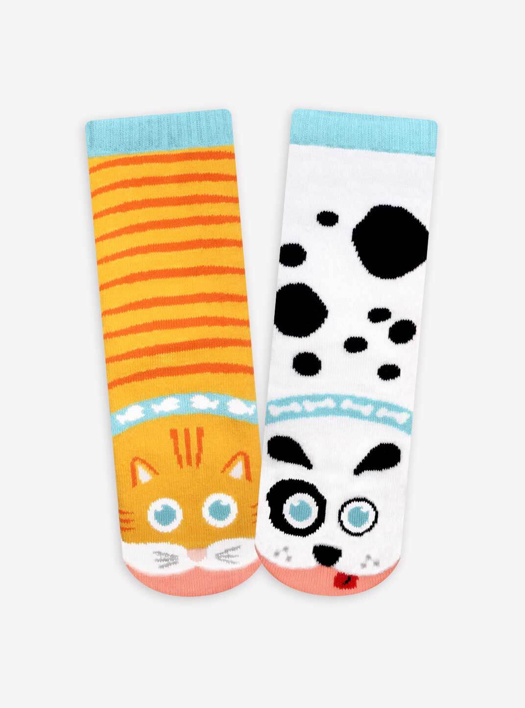 Pals Socks Canada - Wholesale Socks - Kids - Cat & Dog Collectible Mismatched Animal Socks Kids and Adult0