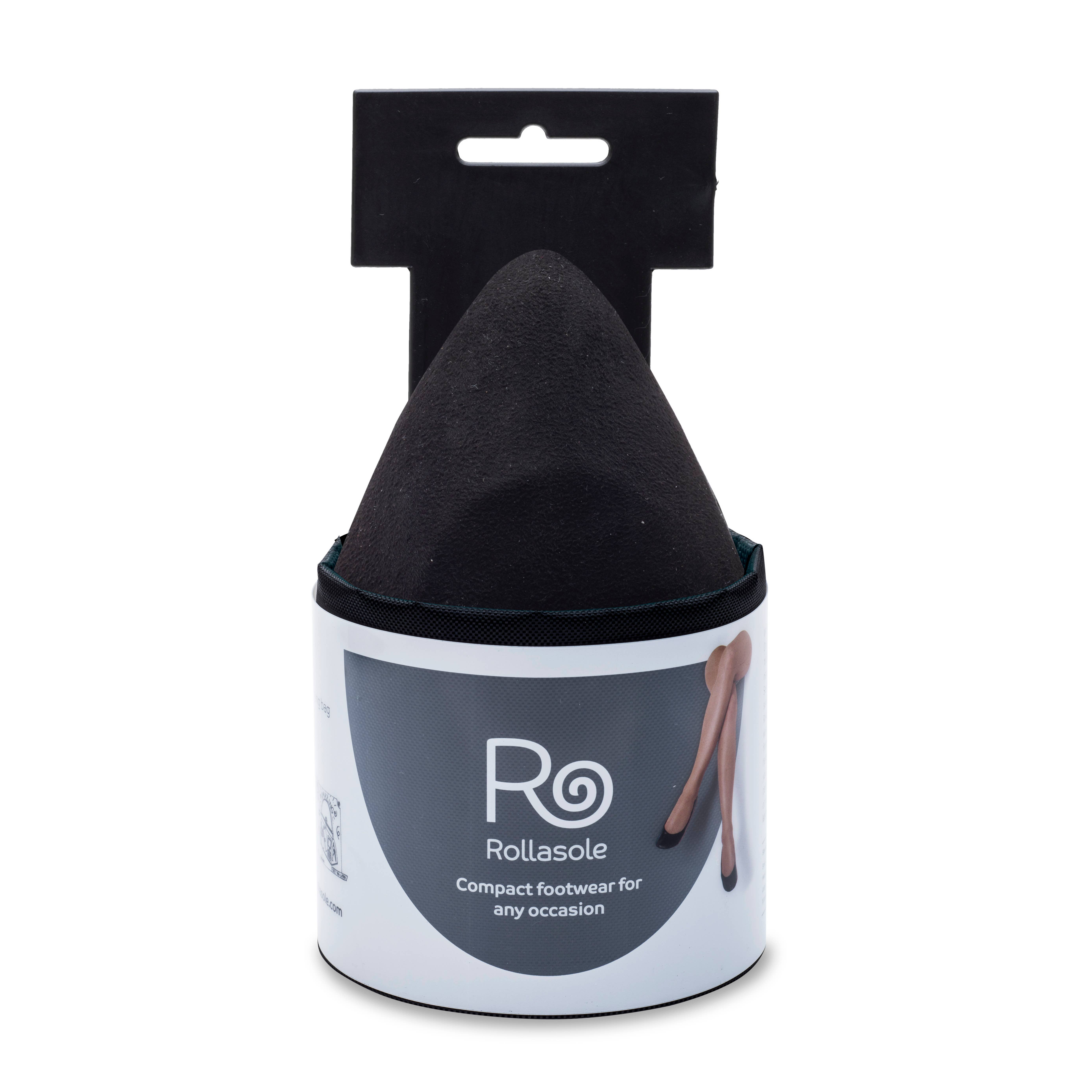 Rollasole – Engroshandel Flade sko - Dame – La Femme sorte spids ballerina3