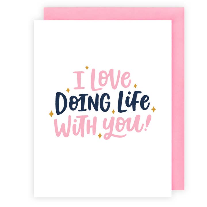 Amour Faire la Vie pour la vente par Offbeat Paper Co.