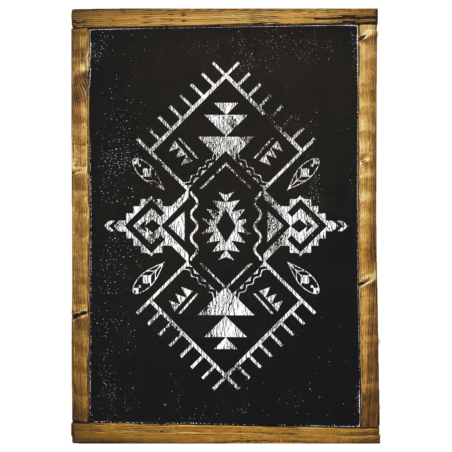 Southern Mesa Trading Co. - Venta al por mayor Letreros - Letrero de Madera Moab en Negro0