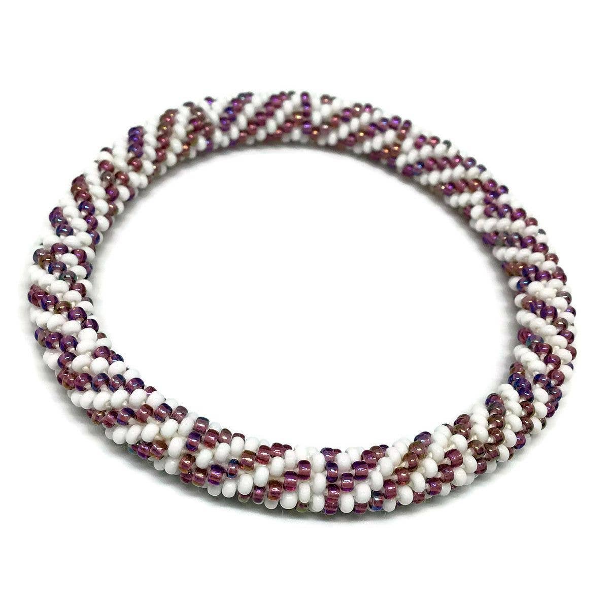 Liftedhope Bracelets - Wholesale Beaded Bracelet - Purple Dazzle1