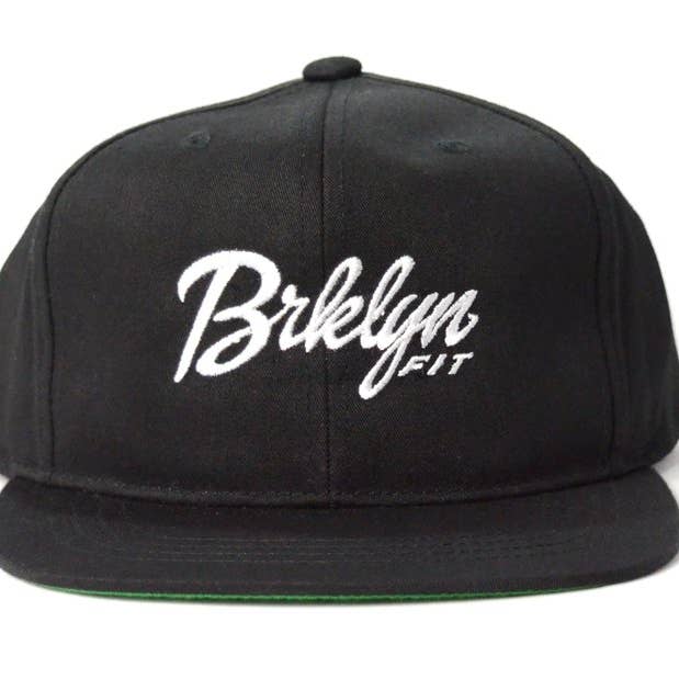 Black - Brklyn Fit Logo - Kids Snapback for wholesale by Brklyn Fit®
