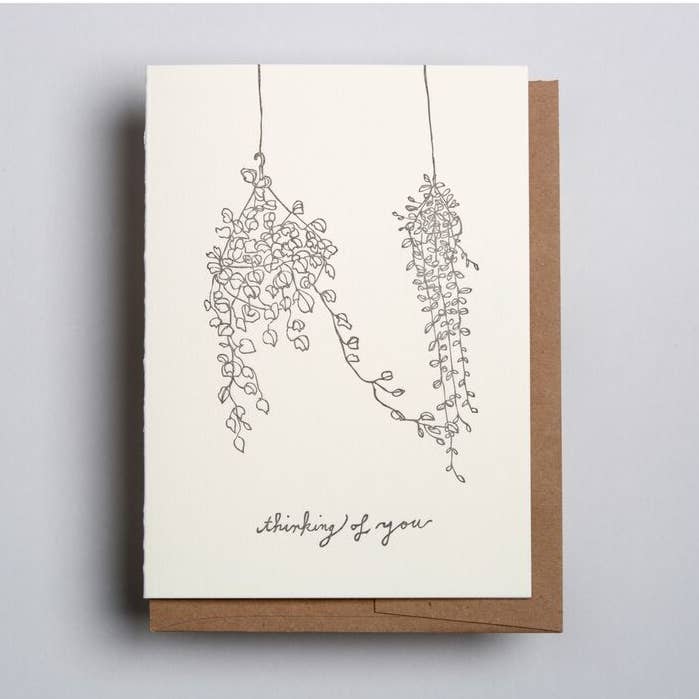 Wolf & Wren Press - Wholesale Thinking of You Card - Thinking of You0