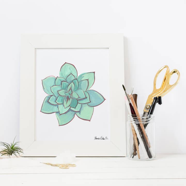 27,9 x 35,6 cm Saftiger Kunstdruck für den Großhandel von Eva Blake’s Makery