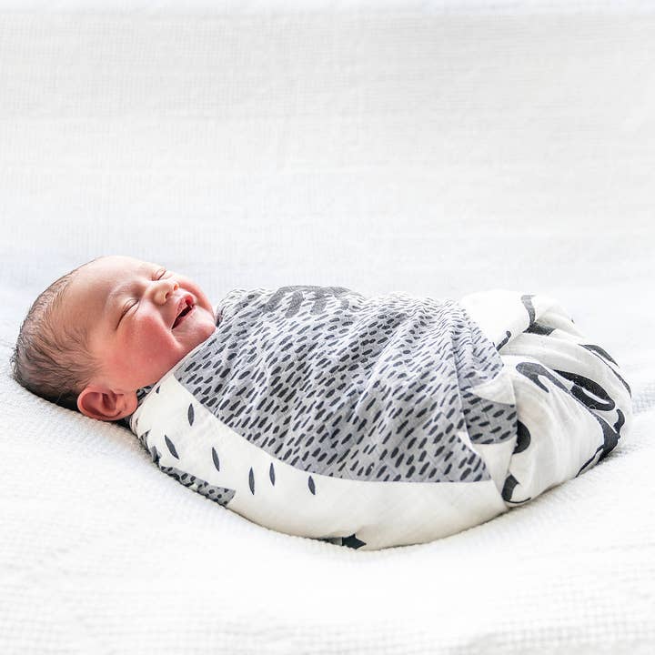 Lil Be - Wholesale Swaddle - Baby - Organic Swaddle Adventure Begin6