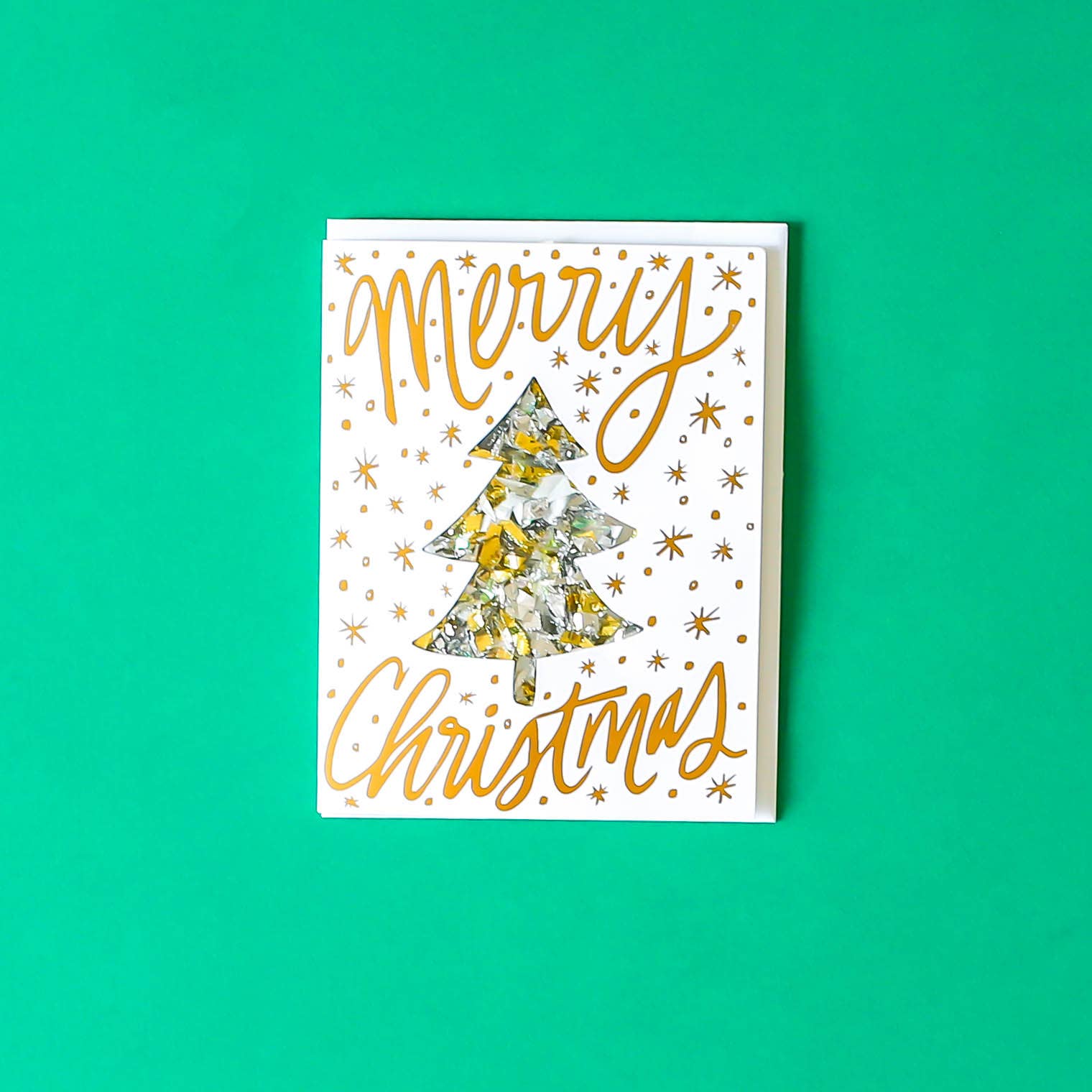 Thimblepress - Wholesale Christmas Card - Confetti Card Merry Christmas Greeting Card3