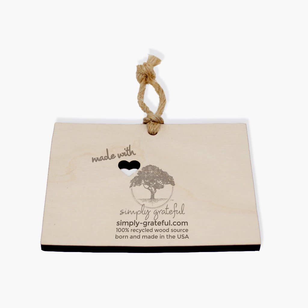 Simply Grateful - Wholesale Ornament - Glazing Ornament1