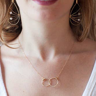 Two Souls Necklace for wholesale by ReStrung Jewelry