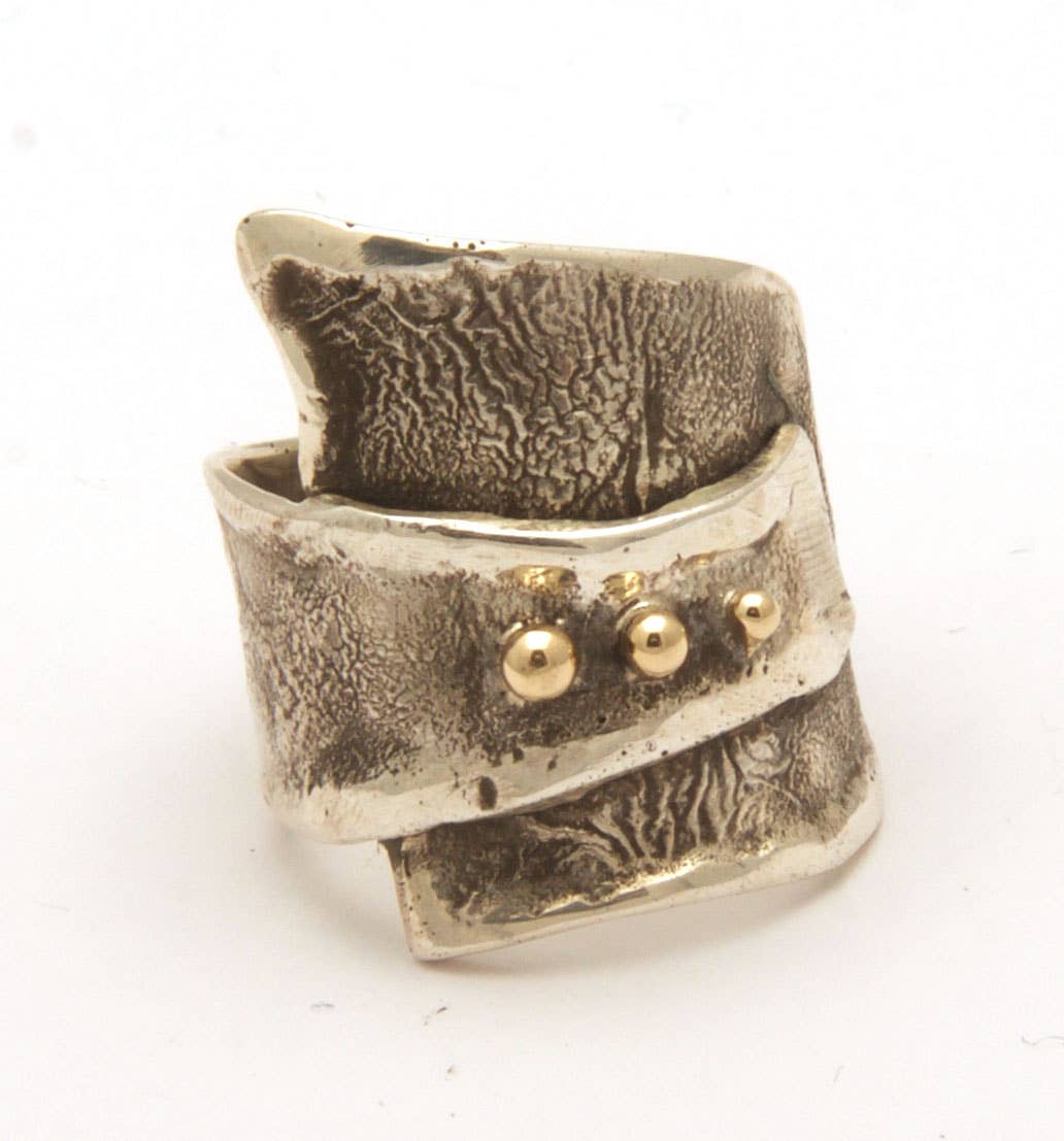 Tamara Kelly Designs - Wholesale Band/Stacked Ring - Reticulated ring series1