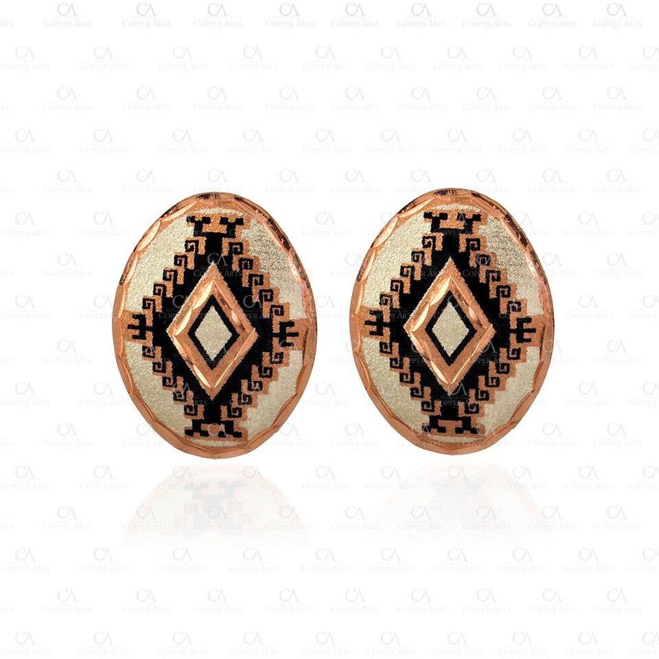 COPPER ARTS INC. - Wholesale Stud/Post Earrings - SL 29 Stud Earrings1