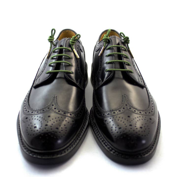 Stolen Riches - Wholesale Shoelaces - Men's - Moville Green - Dress Shoelace