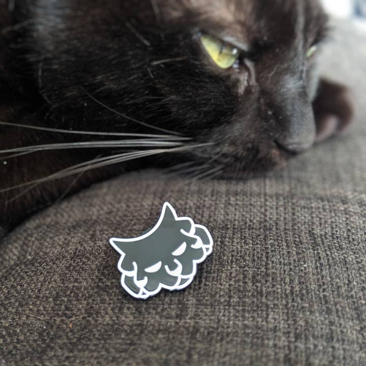 Brandy Bingham - Wholesale Lapel Pin/Button - Mittens Cat Enamel Pin5