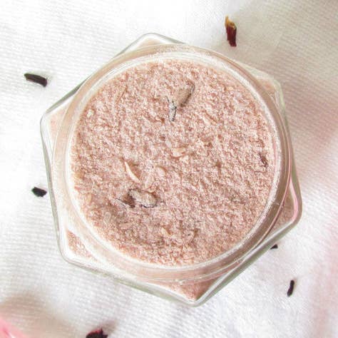 Sheep Milk Bath Soak - Soothing Rose Hibiscus for wholesale by Sheep Shop