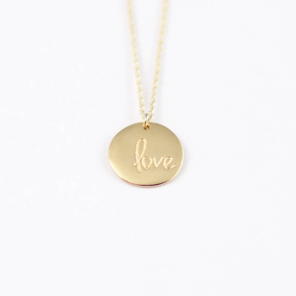 Lovishly - Wholesale Pendant/Charm Necklace - Love Necklace- 24k Gold Plated0