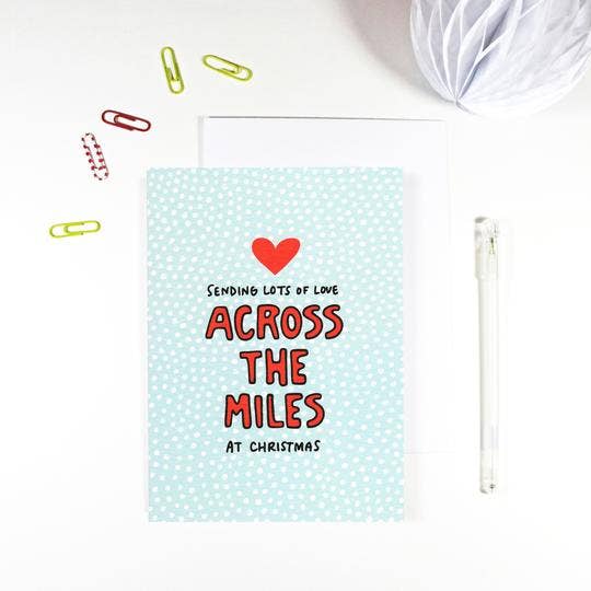 REMOVED BRAND - Wholesale Christmas Card - Across the Miles Card0