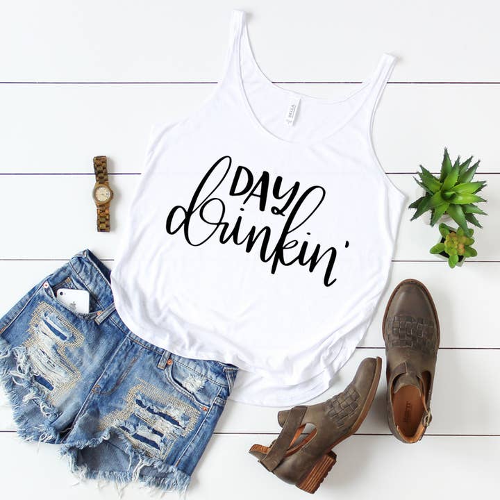 Day Drinkin' Tank for wholesale by FAMS design