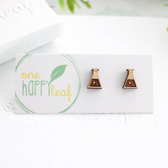 Vetenskap kolv dubbar för wholesale av One Happy Leaf