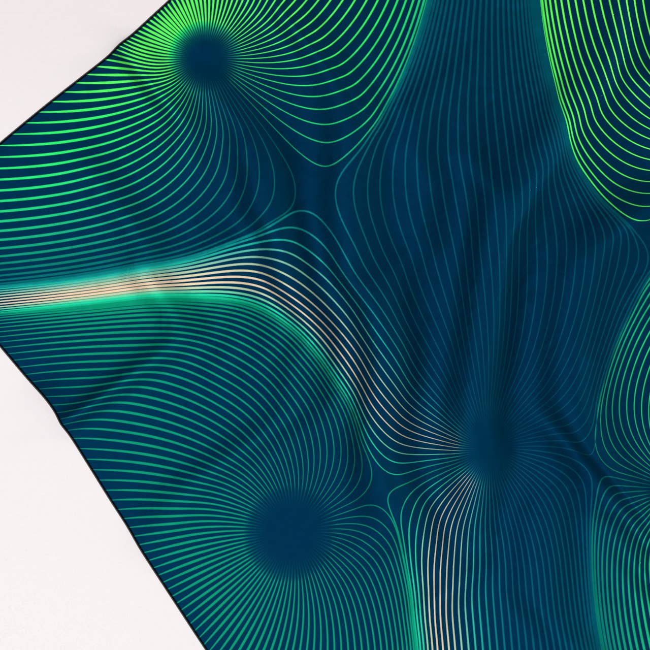 Bradley L Bowers - Wholesale Scarf - Women's - 26" x 26" Polaris Sea3