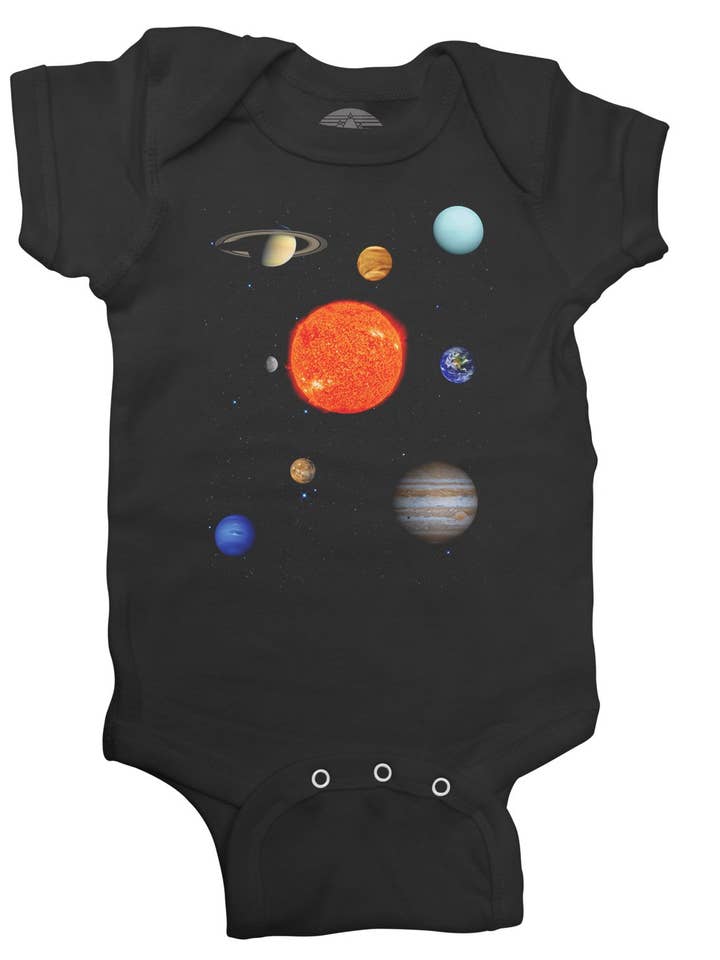 Body infantil Solar System - ajuste unissex por atacado de Boredwalk