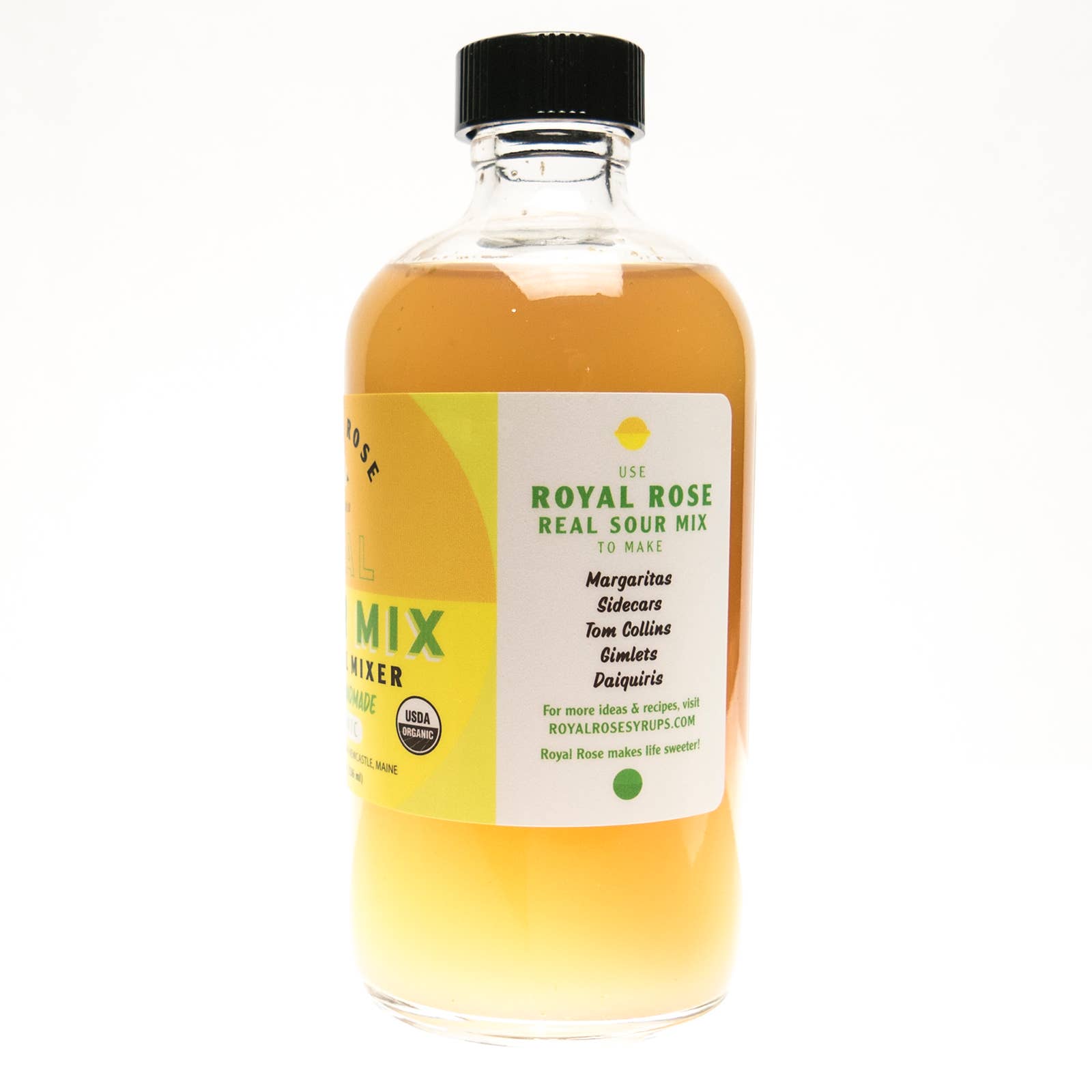 Royal Rose Syrups - Vendita all'ingrosso Mix/sciroppo per cocktail - Real Sour Mix organico 8oz1