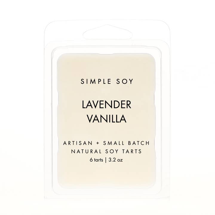 Sojawas smelt lavendel vanille voor wholesale door Simple Soy Candle Co