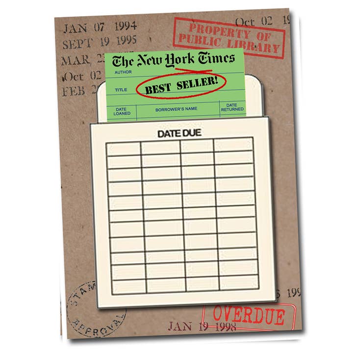 The New York Times! Birthday Greeting Card for wholesale by Fly Paper Products