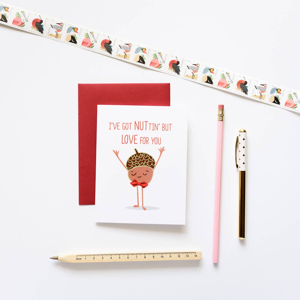 ILOOTPAPERIE - Wholesale Love Card - Nuttin' But Love For You Greeting Card0