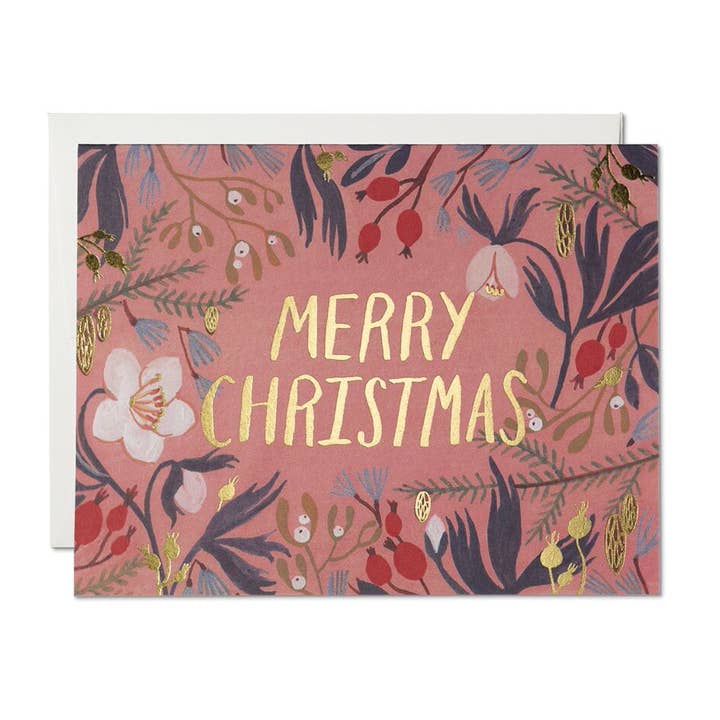 Christmas Flowers for wholesale by Red Cap Cards