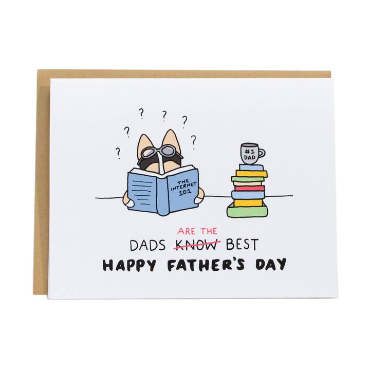 Carte Dads Are Best pour la fête des pères pour la vente par Tiffbits