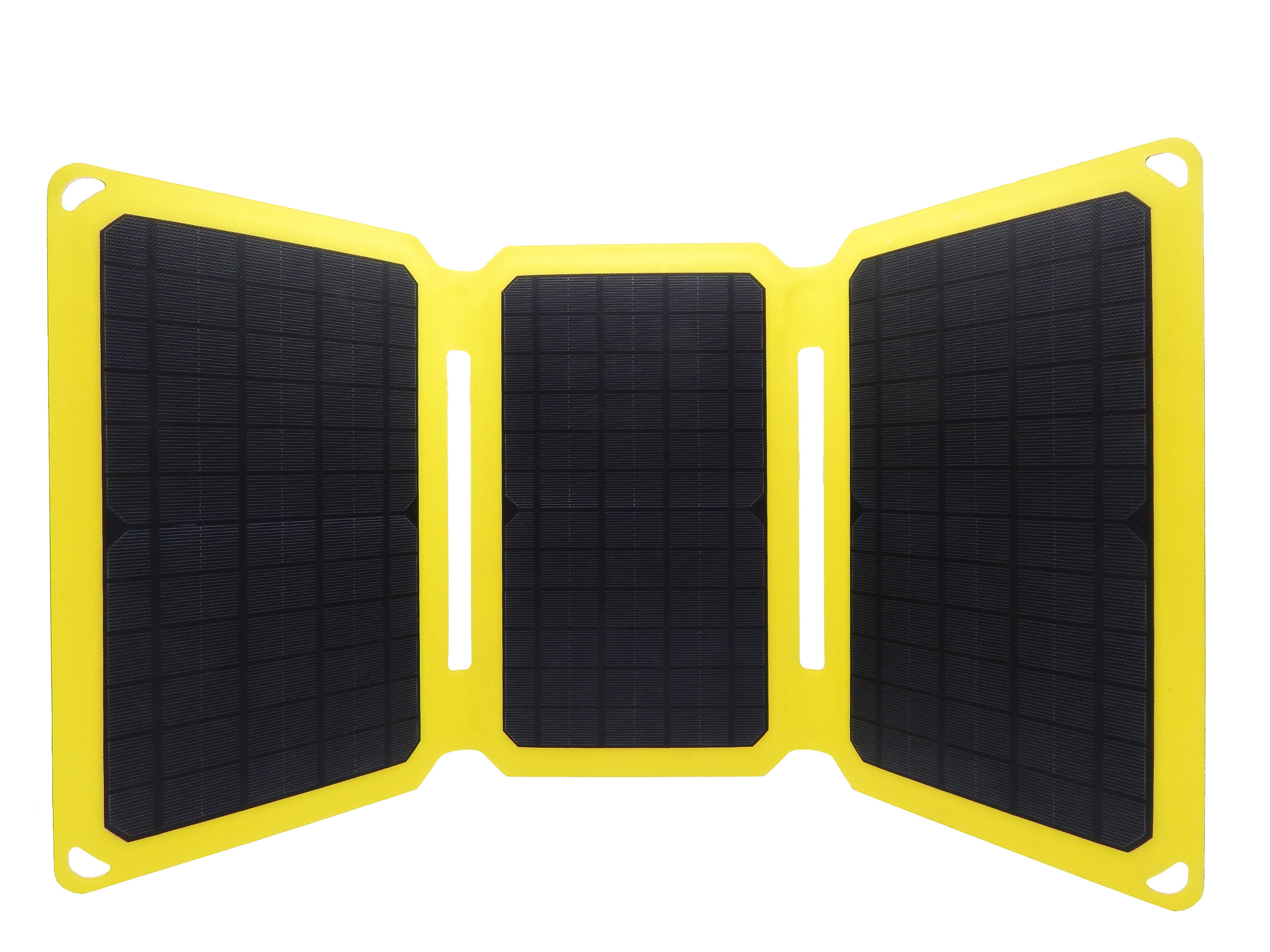 SunJack – Carregador portátil por atacado – Carregador solar portátil SunJack 25W+2x 10k mAh Powerbanks1