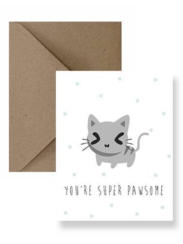 You’re Super Pawsome Friendship Card for wholesale by IMPAPER