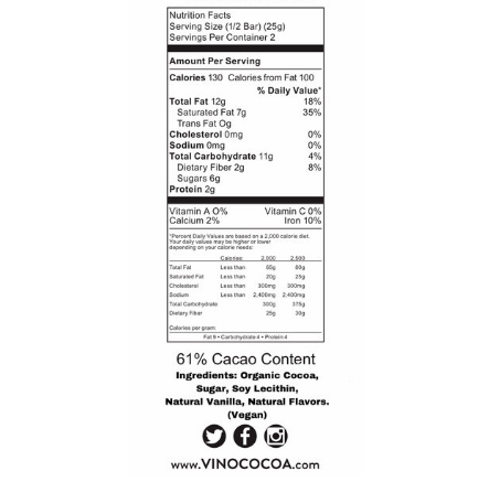 Vino Cocoa - Wholesale Chocolate Bar - Sangria Dark Chocolate1