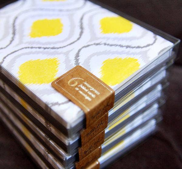 Wild Ink Press - Wholesale Stationery/Notecard Set - Ikat Boxed Notes | Set of 63