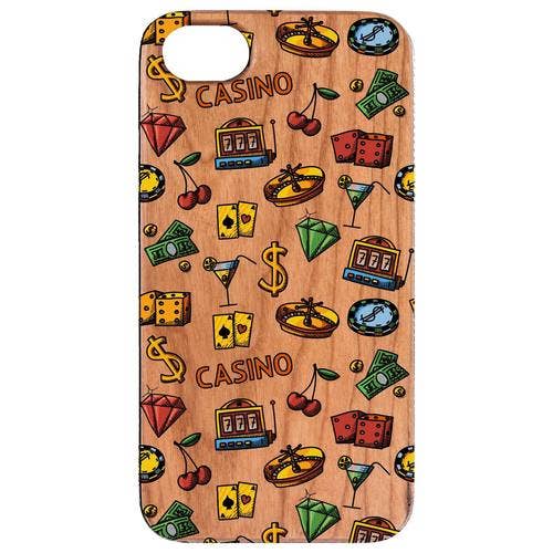 Cherry Wood - Casino UV Color Printed for wholesale by OTTO CASE