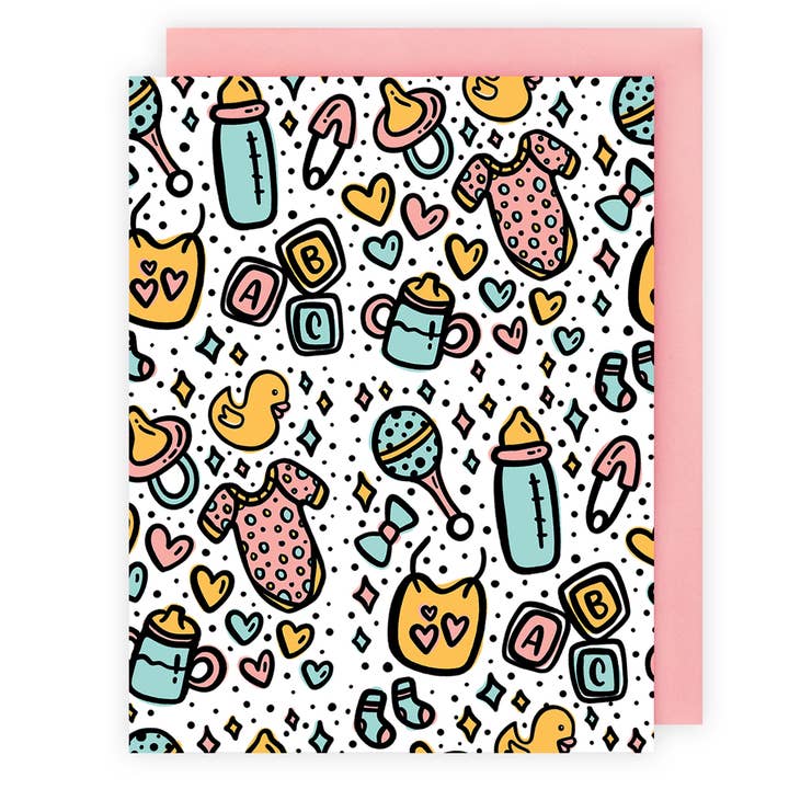 Motif Bébé pour la vente par Offbeat Paper Co.