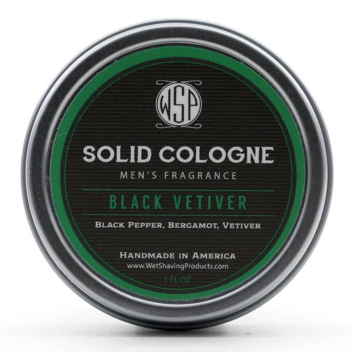 Solid Cologne - Black Vetiver für den Großhandel von Wet Shaving Products