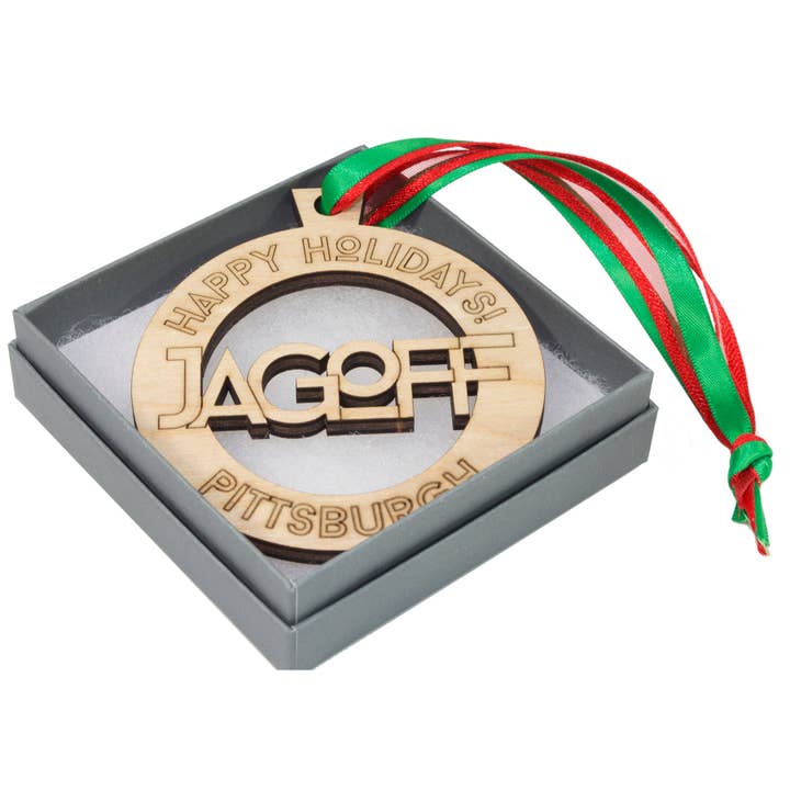 Jagoff Ornament for wholesale by Blissed Out Design