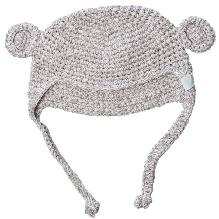 Beba Bean - Wholesale Newborn/Knit Hat - Baby - BABY CROCHET BEAR HAT