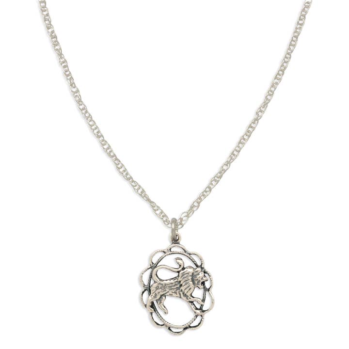 COLLANA CHARM ZODIACO | LEO per la vendita all'ingrosso da parte di Hiouchi Jewels | Rose & Bolt Grateful Dead Jewelry