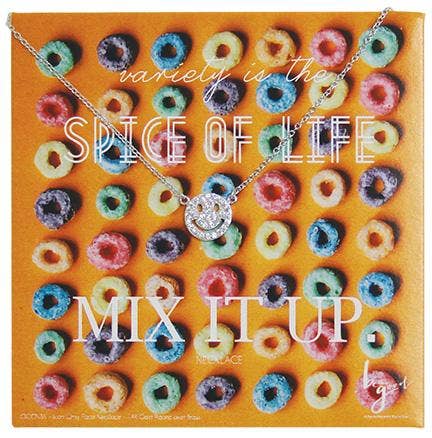 Be the Good - Wholesale Pendant/Charm Necklace - Emoji Pave Icon Necklace1