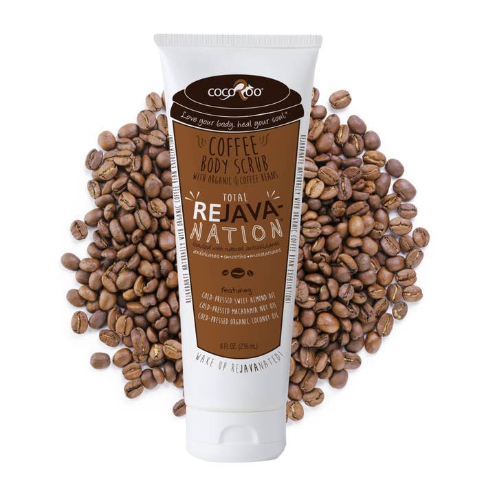 CocoRoo Natural Skin Care - Wholesale Body Scrub/Exfoliant - Total ReJAVAnation Coffee Scrub2