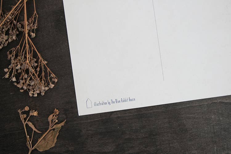 The Blue Rabbit House - Wholesale Art Print - Bruno the Brown Bear | 4x6 Inches Print2