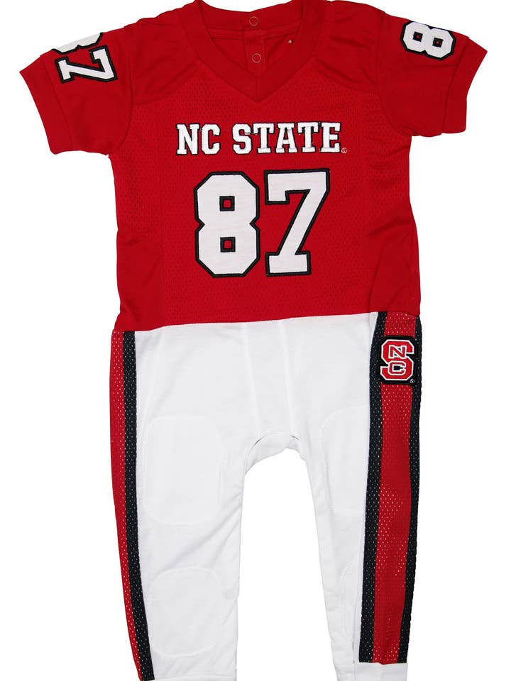 Fast Asleep PJ`s - Wholesale Sleepsuit - Baby - North Carolina State University - Onesie