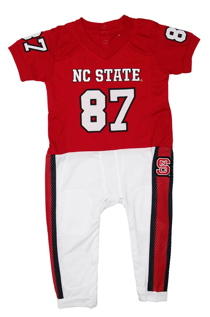 Fast Asleep PJ`s - Wholesale Sleepsuit - Baby - North Carolina State University - Onesie