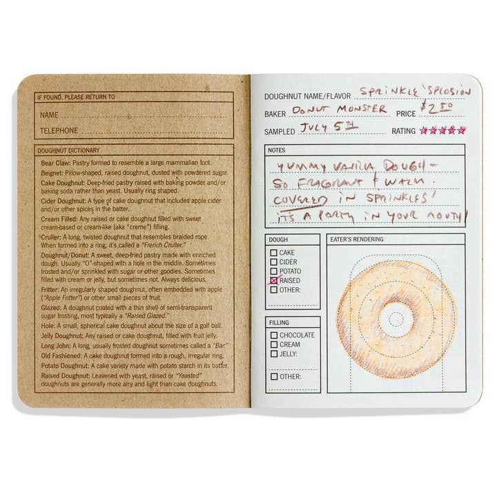 33 Books Co. - Wholesale Gag Gift/Novelty Gift - Doughnut Tasting Gift Set| Donuts | Fathers Day