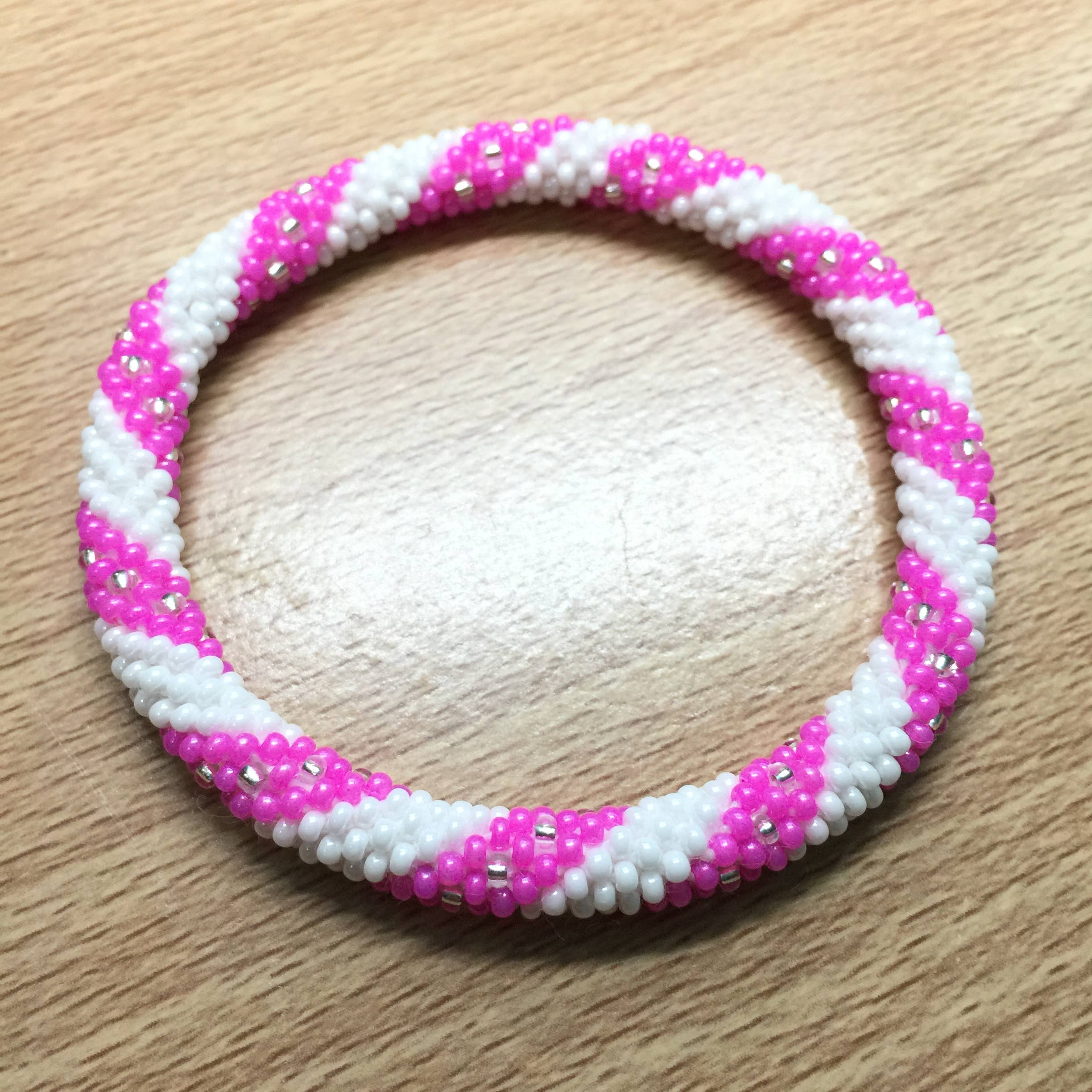 Liftedhope Bracelets - Wholesale Beaded Bracelet - Pink Dazzler2