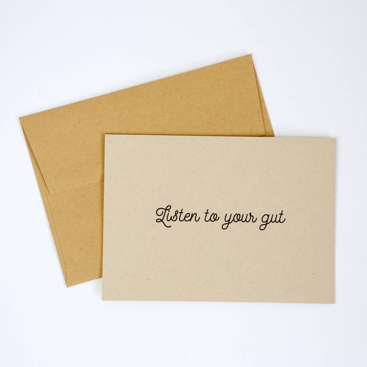 Goods That Matter - Wholesale Everyday Greeting Card - Listen to Your Gut - Greeting Card1