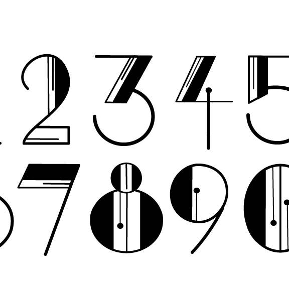 Monster Dance Designs - Wholesale Cocktail/Liquor Glass - Personalized Area Zip Code Etched Whiskey Glass, Art Deco1