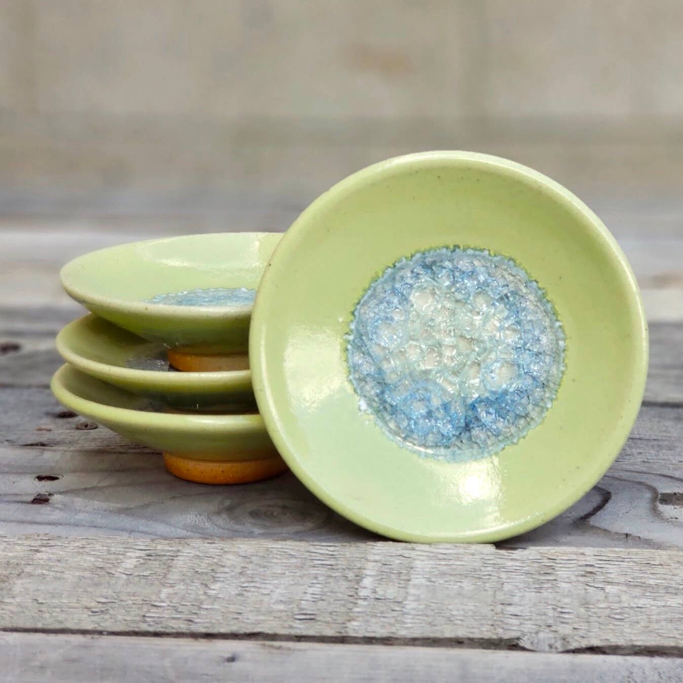 Dock 6 Pottery - Wholesale Jewelry Dish - Handmade Ring Dish - Wasabi Dipping Dish - MADE TO ORDER17